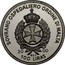 Malta 100 Liras Marine Life 2000 Proof, colourized X# 303 SOVRANO OSPEDALIERO ORDINE DI MALTA KNIGHTS OF MALTA 2000 100 LIRAS O.S.J. coin obverse