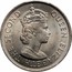Cyprus 100 Mils Elizabeth II 1957 KM# 37 QUEEN ELIZABETH THE SECOND coin obverse