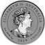 Australia 2 Dollars Silver Mother & Baby Crocodile 2019 ELIZABETH II AUSTRALIA 2 OZ 9999 AG 2 DOLLARS 2019 coin obverse