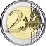 Luxembourg 2 Euro (50th Anniversary of the Foundation of the Luxembourg Army) 2 EURO LL coin reverse