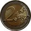 Cyprus 2 Euro Cruciform Idol 2023 KM# 85 2 EURO LL coin reverse