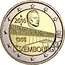 Luxembourg 2 Euro (The Grand Duchess Charlotte Bridge) 2016 PONT GRANDE-DUCHESSE CHARLOTTE 1966 LUXEMBOURG coin obverse