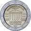 Estonia 2 Euro (Universitas Tartuensis) RAHVUSÜLIKOOL •100• EESTI 2019 UNIVERSITAS TARTUENSIS 1632 coin reverse