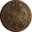 Luxembourg 2 Liards Maria Theresa 1759 (b) KM# 4 JUSTITIA ET CLEMENTIA coin reverse