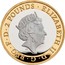UK 2 Pounds D-Day 75th Anniversary 2019 Proof ELIZABETH II∙D∙G∙REG∙F∙D∙2 POUNDS∙ J.C coin obverse
