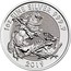 UK 2 Pounds (St. George) 1 OZ FINE SILVER 999.9 2019 coin reverse
