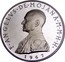 Malta 2 Scvdi 2 Scudi - Angelo 1967 proof X# 20 F∙ANGELVS∙DE∙MOJANA∙M∙M∙H∙H∙ 1967 J.P. coin obverse