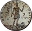 Malta 2 Scvdi (Angelo 1971) X# 43 NON∙SVRREXIT∙MAIOR 2 SCVDI coin reverse
