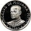 Malta 2 Scvdi (Angelo) X# 14 F.ANGELVS DE MOJANA M∙M∙H∙H 1965 coin obverse