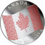 Canada 20 Dollars Canadian Flag 2018 20 DOLLARS CANADA TB coin reverse