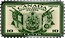 Canada 20 Dollars Historical Stamps: COA 2019 CANADA 10 coin reverse