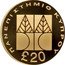 Cyprus £20 Emblem of the University of Cyprus 1992 Proof ΠΑΝΕΠΙΣΤΗΜΙΟ ΚΥΠΡΟΥ £20 coin reverse