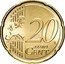 Estonia 20 Euro Cent Map of Estonia 2018 KM# 65 20 LL EURO CENT coin reverse