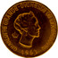 Luxembourg 20 Francs Charlotte 1963 X# M2b CHARLOTTE GRANDE-DUCHESSE DE LUXEMBOURG J N LEFEVRE 1963 coin obverse