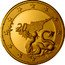Cyprus 20 Pounds Cyprus's Accession to the EU 2004 Proof KM# 87 £20 coin reverse