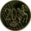 Latvia 20 ¢ Trial Essai 2003 20 ¢ SPECIMEN coin reverse