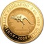 Australia 200 Dollars Australian Kangaroo 2009 P Proof AUSTRALIAN KANGAROO 2 OZ. 9999 GOLD RED KANGAROO 2009 coin reverse