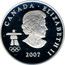 Canada 25 Cents Alpine skiing 2007 Proof CANADA ELIZABETH II 2007 coin obverse