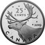 Canada 25 Cents Back to Concept - George VI 1937 Caribou 2019 25 CENTS 2019 CANADA coin reverse