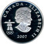 Canada 25 Cents Biathlon 2007 Proof CANADA ∙ ELIZABETH II 2007 coin obverse