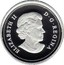 Canada 25 Cents Peregrine Falcon 2011 Proof KM# 1169b ELIZABETH II D. G. REGINA coin obverse