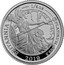 UK 25 Pounds The Britannia 2019 Proof BRITANNIA ---¼ OZ--- PLATINUM 2019 coin reverse