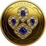 Canada 250 Dollars Her Majesty Queen Elizabeth II's Sapphire Tiara 2019 CANADA 250 DOLLARS coin reverse
