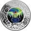 Canada 3 Dollars Aurora Borealis 2019 SH CANADA coin reverse