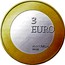 Slovenia 3 Euro You are children of mother Slovenia 2019 3 EURO SLOVENIJA 2019 coin obverse