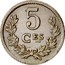 Luxembourg 5 Centimes Charlotte 1924 KM# 33 5 CES coin reverse