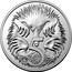 Australia 5 Cents Echidna (1st portrait) 2019 UNC 5 SD coin reverse