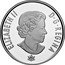 Canada 5 Cents Our Home and Native Land 2017 Proof ELIZABETH II D G REGINA coin obverse