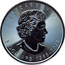 Canada 5 Dollars 30th Anniversary of the Silver Maple Leaf (Selective gold plating) 2018 Proof ELIZABETH II 5 DOLLARS 1988-2018 coin obverse