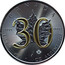 Canada 5 Dollars 30th Anniversary of the Silver Maple Leaf (Selective gold plating) 2018 Proof CANADA 9999 30 9999 FINE SILVER 1 OZ ARGENT PUR coin reverse