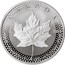 Canada 5 Dollars Pride of Two Nations 2019 Proof CANADA 9999 9999 FINE SILVER 1 OZ ARGENT PUR coin reverse