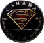 Canada 5 Dollars Superman Colored 2016 CANADA 9999 9999 FINE SILVER 1 OZ ARGENT PUR coin reverse