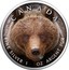 Canada 5 Dollars Wildlife - Grizzly Bear 2019 CANADA FINE SILVER 1 OZ ARGENT PUR coin reverse