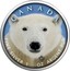 Canada 5 Dollars Wildlife - Polar Bear 2019 CANADA FINE SILVER 1 OZ ARGENT PUR coin reverse