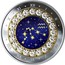 Canada 5 Dollars Zodiac - Aquarius 2019 I II III IV V VI VII VIII IX X XI XII coin reverse