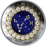 Canada 5 Dollars Zodiac - Pisces 2019 ♓ I II III IV V VI VII VIII IX X XI XII coin reverse