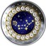 Canada 5 Dollars Zodiac - Virgo 2019 ♍ coin reverse