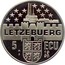 Luxembourg 5 ECU Henri Grand-duc 1998 X# 85 LËTZEBUERG 5 ECU 1998 coin reverse