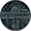 Luxembourg 5 ECU Joseph Bech 1993 UNC X# 35 LËTZEBUERG 5 ECU 1993 coin reverse