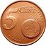 Cyprus 5 Euro Cent Moufflon 2008 KM# 80 5 EURO CENT LL coin reverse