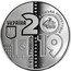 Ukraine 5 Hryven 100 years of the Odessa Film Studio 2019 УКРАЇНА 20 19 П'ЯТЬ ГРИВЕНЬ coin obverse