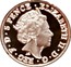 UK 5 Pence Britannia Modern 2017 Proof ELIZABETH II • D • G • REG • F • D • 5 PENCE J.C coin obverse
