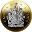 Canada 50 Cents Coat of Arms 2019 CANADA *YEAR* 50 CENTS A MARI USQUE ADMARE coin reverse