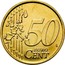 Luxembourg 50 Euro Cent 1st map 2002 (u) Proof KM# 80 50 EURO CENT LL coin reverse