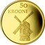 Estonia 50 Krooni 90th anniversary of the Estonia 2008 Proof KM# 50 50 KROONI coin reverse