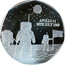UK 50 Pence 50th anniversary of the moon landing 2019 APOLLO 11 20TH JULY 1969 coin reverse